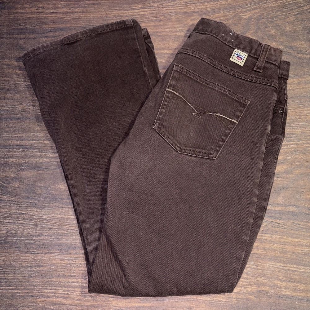 Cruel Girl Low Rise Brown Jeans Women's 13 Regular Bootcut Flare